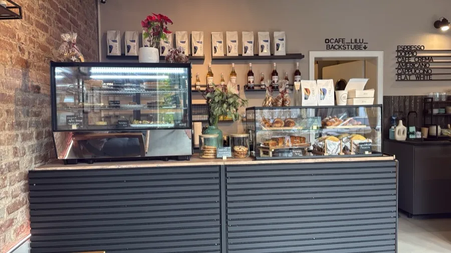Theke im Café LiLu