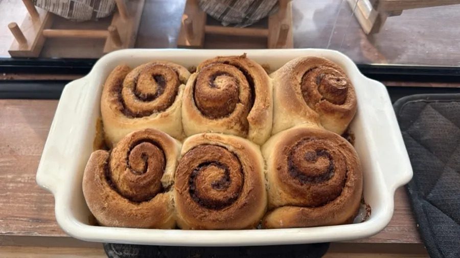 Frische Zimtschnecken